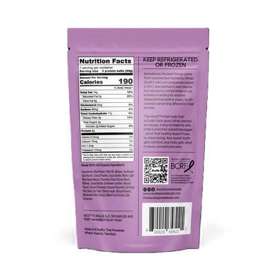 Scott's Brownie Batter Plant-Based Protein Balls - 1.4oz