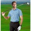 HAPPY BAY Mens Pickleball Polo Short Sleeve Shirt Dri Fit Men's Performance Sports Summers Shirt Wicking t Golf Shirts for Men - 2 of 4