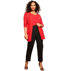 Roaman's Embellished Cardigan - 1 of 3