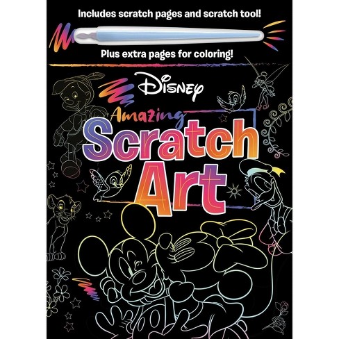 CDJapan : Disney Scratch Art Top New Edition Boutique-sha BOOK