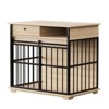 Dog Crate Furniture , Large Dog Cage Furniture with Tray for Medium Large Dogs, Wooden Dog Kennel Furniture - 4 of 4