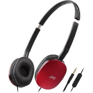 JVC FLATS with Microphone on Ear Headphones -HAS160M - 1 of 4