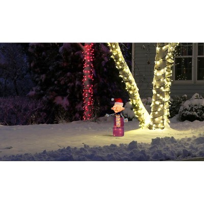 Rudolph 24 Inch Charlie In The Box Outdoor 3D Led Yard Décor