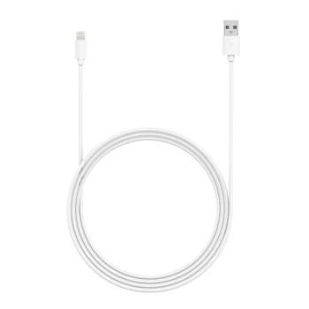 Mighty Wireless 10-Foot Apple Lightning to USB-A Cable for Fast Charging and Data Transfer
