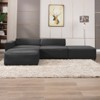 Mjkone Modern Oversized 113" W L Shape Sectional Sofa with Deep Seat - 2 of 4