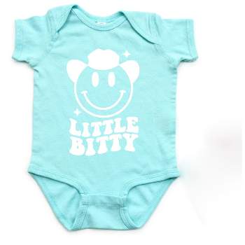 The Juniper Shop Little Bitty Smiley Baby Bodysuit