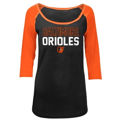 Wild Bill's Sports Apparel :: Orioles Gear :: Womens Apparel :: TShirts ::  Majestic Threads Ladies Long Sleeve Baltimore Orioles T-Shirt