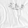 Women's Cowgirl Boots Outline Cropped T-Shirt - 2 of 4