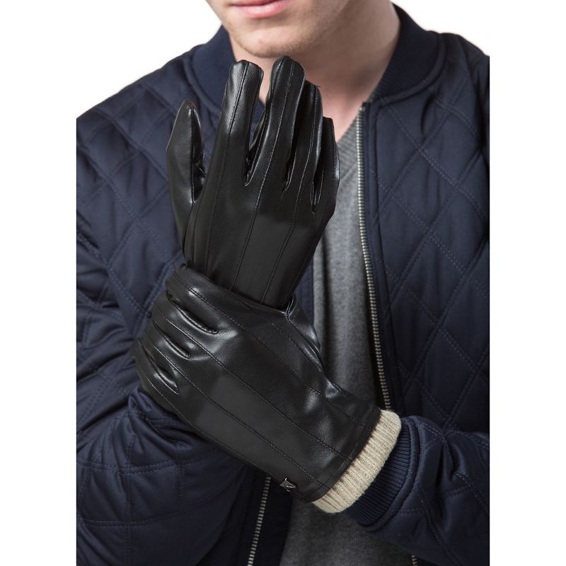 Men's Classic Touchscreen Lined  Winter Gloves, 2 of 6