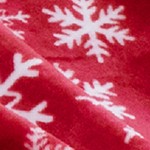 snowflake red