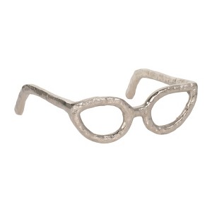 Sagebrook Home Abstract Glasses Aluminum Sculpture Decoration - 1 of 4