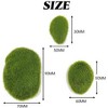 Aoibox 30 PCS Artificial Moss Rocks Decorative, Green Moss Balls, Moss Stones, Fake Moss Decor for Floral Arrangements, Fairy Gardens and Crafting - 3 of 4