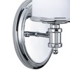 Vaxcel Carlisle 1 - Light Vanity in  Chrome - 3 of 4