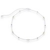 Bella Silver Sterling Silver, Small Freshwater Pearls and Beads by the Yard Choker - Silver - 12+4 Inch - 2 of 3