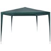 vidaXL Party Tent - Spacious and Durable Outdoor Canopy with Rust-Resistant Steel Frame, UV and Water-Resistant Material, Green - 3 of 4