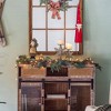 Whisen 2pcs Christmas Gnomes Decorations, Christmas Table Home Ornaments for Holiday Party Gifts - Beige & White - 2 of 4