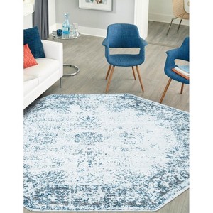 Unique Loom Sofia Casino Floral Indoor Woven Area Rug - 1 of 4