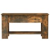 vidaXL Coffee Table Smoked Oak 39.8"x19.3"x20.5" Engineered Wood - 3 of 4