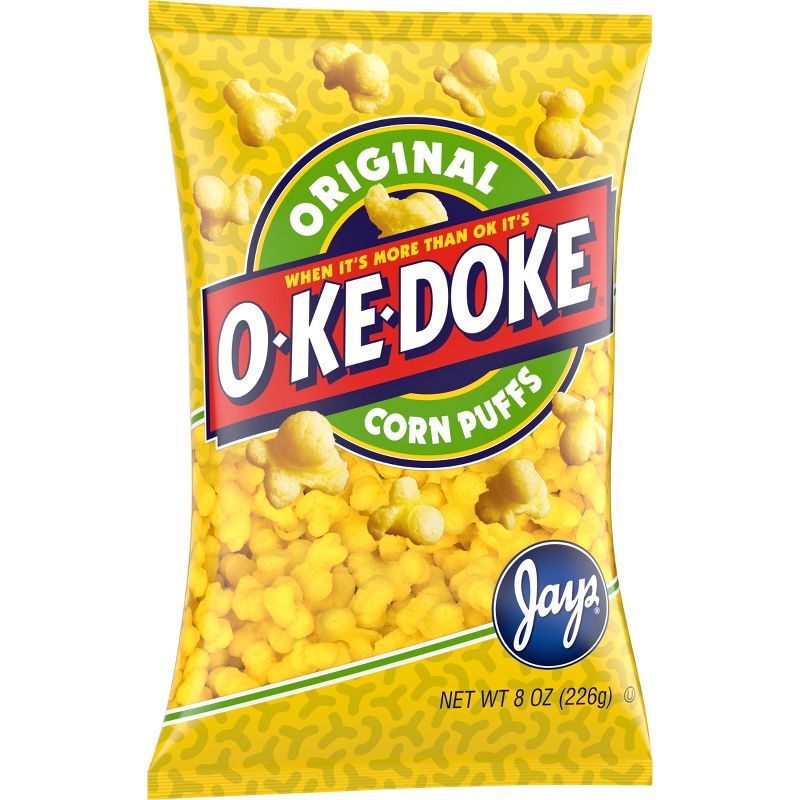 O-Ke-Doke Corn Puffs Original flavor - 8oz, 3 of 7