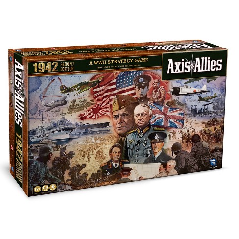 Axis & Allies: 1942 Second Edition - Wwii War Miniatures Strategy Board ...