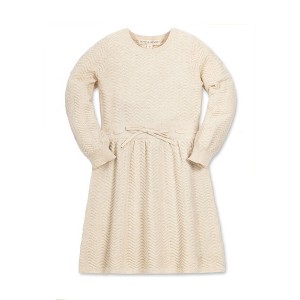 Hope & Henry Girls' Long Sleeve Balloon Sleeve Sweater Dress, Infant, 6-12 Months - 1 of 4