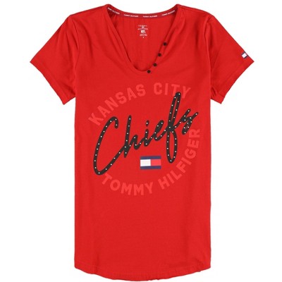 Tommy Hilfiger Womens Kansas City Chiefs Graphic T-Shirt