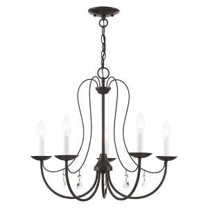 Livex Lighting Mirabella 5 - Light Chandelier in  English Bronze - 1 of 2
