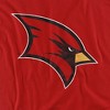 Saginaw Valley State University Distressed Primary Logo Kids T-Shirt For Youth Red - 2 of 4