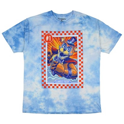 Five Nights At Freddy's Men's Are You Ready Tie Dye T-Shirt