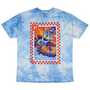 Five Nights At Freddy's Men's Are You Ready Tie Dye T-Shirt - 1 of 4