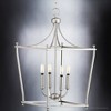 Urban Ambiance Luxury Transitional Chandelier 24.375''H x 14.375''W,  Brushed Nickel Finish,  Coronado Collection, UHP4269 - 4 of 4