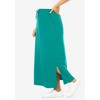 Woman Within Plus Size Sport Knit Side-Slit Skirt - 4 of 4