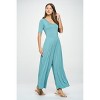 WEST K Women's Jana Short Sleeve Knit Jumpsuit - 2 of 3
