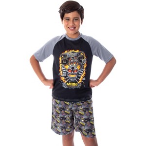 Monster Jam Boys' MAX-D Monster Truck 2 PC Shirt And Shorts Pajama Set - 1 of 4