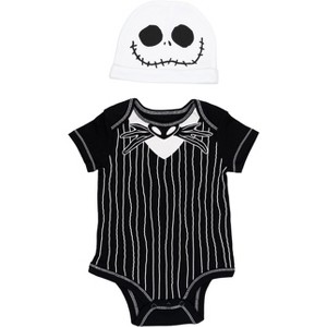 Disney Cosplay Baby Bodysuit and Hat Set Newborn to Infant - 1 of 4