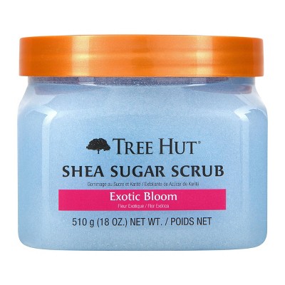 Tree Hut Exotic Bloom Shea Sugar Floral Body Scrub - 18oz : Target