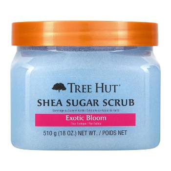 Tree Hut Exotic Bloom Shea Sugar Floral Body Scrub - 18oz