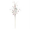 Jingle Bell Spray Set of 2 Gold and Red Holiday Stems 42 Inch Height Christmas Decor By Melrose - 2 of 3