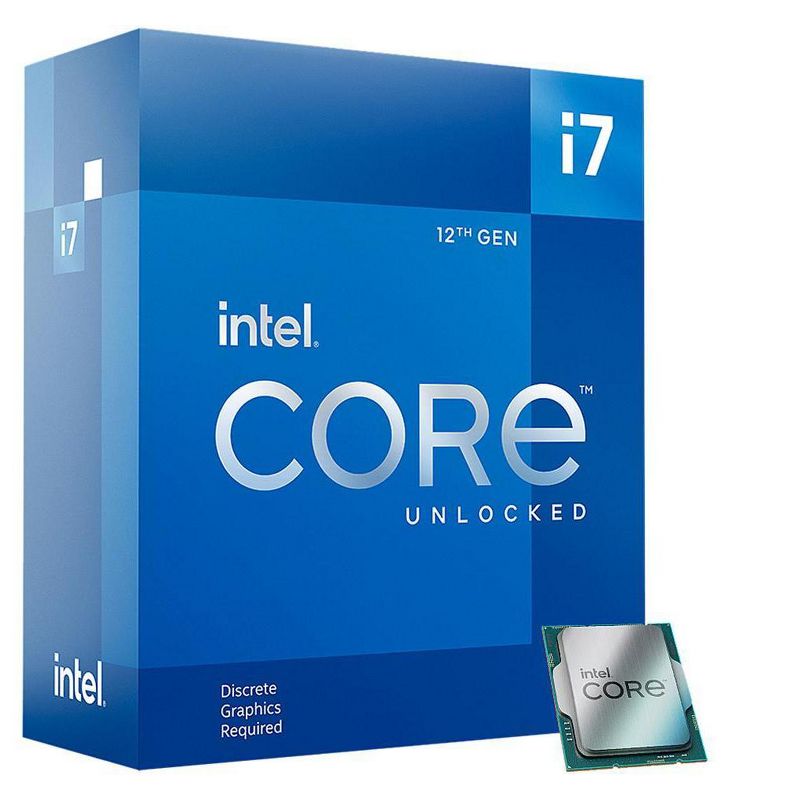 Intel Core i7-12700K Desktop Processor 12 (8P+4E) Cores up to 5.0 GHz Unlocked  LGA1700 600 Series Chipset 125W, 2 of 5
