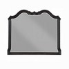 Royal Hampton Dresser Mirror, 39x46 Beveled Edges and Classic Black Wood Frame - 2 of 4