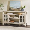 NicBex Modern 58 Inch Sideboard Cabinet with Large Storage Kitchen Buffet Cabinet with 2 Doors,Beige - 4 of 4