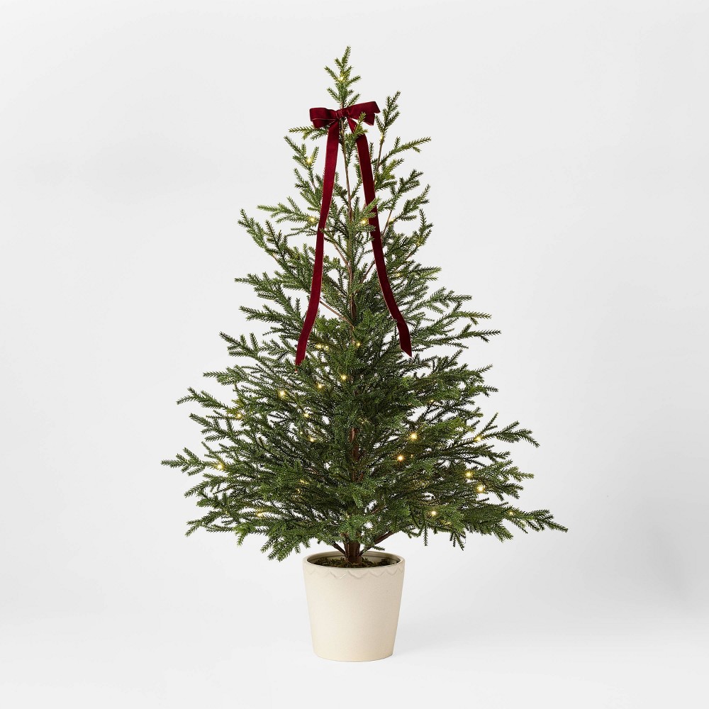 40" Lit Norfolk Pine Christmas Tree - Threshold™ designed with Studio McGee