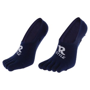 Unique Bargains Men's Soft Classic Five Toe Socks 1 Pair - 1 of 4