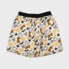 Men's Special Thanks Halloween Cats & Pumpkin Boxer Briefs - Black - 4 of 4