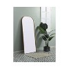 Elegant Lighting Metal Frame Arch Full Length Mirror 28x66 Inch in Brass - 3 of 4