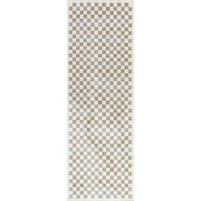Nuloom Lulie Checkered Pet Friendly Machine Washable Area Rug