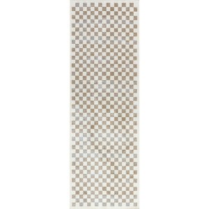 Nuloom Lulie Checkered Pet Friendly Machine Washable Area Rug - 1 of 4