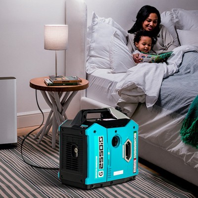 Metal, Silent Inverter Generator,Ultra-Silent Portable Inverter Generator