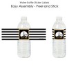 Big Dot of Happiness Stars Over Paris - Parisian Themed Party Water Bottle Sticker Labels - Set of 20 - 2 of 4