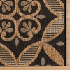 Gertmenian Paseo Niala Transitional Floral Flatweave Indoor Outdoor Area Rug - 3 of 4